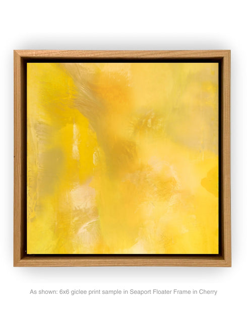 Screaming Yellow Zonker | Framed Giclee Print on Canvas